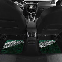 Rainbow Warriors Hawaii Personalized Palaka Car Mats - Polynesian Pride