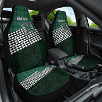 Rainbow Warriors Hawaii Personalized Palaka Car Seat Cover - Polynesian Pride