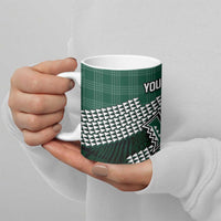 Rainbow Warriors Hawaii Personalized Palaka Ceramic Mug - Polynesian Pride