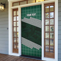 Rainbow Warriors Hawaii Personalized Palaka Door Cover - Polynesian Pride