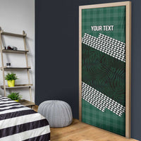 Rainbow Warriors Hawaii Personalized Palaka Door Cover - Polynesian Pride