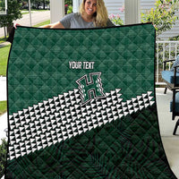 Rainbow Warriors Hawaii Personalized Palaka Quilt - Polynesian Pride