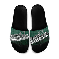 Rainbow Warriors Hawaii Personalized Palaka Slide Sandals - Polynesian Pride