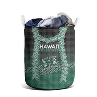 Rainbow Warriors Hawaii Palaka Laundry Basket Maile Lei - Polynesian Pride