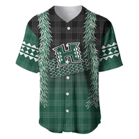 Rainbow Warriors Hawaii Palaka Baseball Jersey Maile Lei - Polynesian Pride