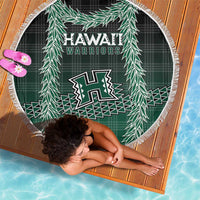 Rainbow Warriors Hawaii Palaka Beach Blanket Maile Lei - Polynesian Pride
