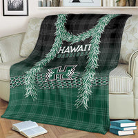 Rainbow Warriors Hawaii Palaka Blanket Maile Lei - Polynesian Pride