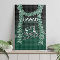 Rainbow Warriors Hawaii Palaka Canvas Wall Art Maile Lei - Polynesian Pride