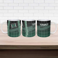 Rainbow Warriors Hawaii Palaka Ceramic Mug Maile Lei - Polynesian Pride