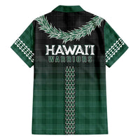 Rainbow Warriors Hawaii Palaka Family Matching Long Sleeve Bodycon Dress and Hawaiian Shirt Maile Lei - Polynesian Pride