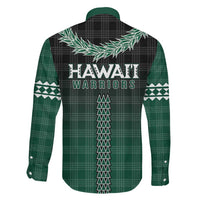 Rainbow Warriors Hawaii Palaka Family Matching Puletasi and Hawaiian Shirt Maile Lei - Polynesian Pride