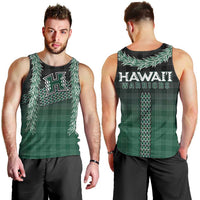 Rainbow Warriors Hawaii Palaka Men Tank Top Maile Lei - Polynesian Pride
