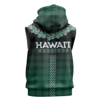 Rainbow Warriors Hawaii Palaka Sleeveless Hoodie Maile Lei - Polynesian Pride