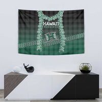 Rainbow Warriors Hawaii Palaka Tapestry Maile Lei - Polynesian Pride