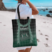 Rainbow Warriors Hawaii Palaka Tote Bag Maile Lei - Polynesian Pride