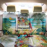 It's 5 o'clock Somewhere Back Car Seat Cover Beach Party - Polynesian Pride