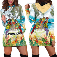 It's 5 o'clock Somewhere Hoodie Dress Beach Party LT7 - Polynesian Pride