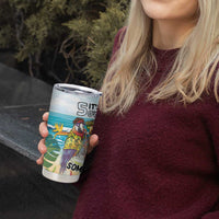 It's 5 o'clock Somewhere Tumbler Cup Beach Party - Polynesian Pride