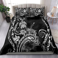 Aloha Hawaii Turtles Floral Bedding Set Obsidian Glaze