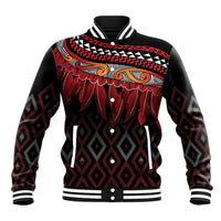 Aotearoa Maori Ngapuhi Iwi Baseball Jacket Korowai Tukutuku Kaokao Motifs