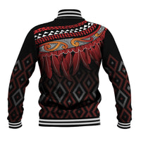 Aotearoa Maori Ngapuhi Iwi Baseball Jacket Korowai Tukutuku Kaokao Motifs