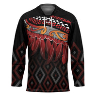 Aotearoa Maori Ngapuhi Iwi Hockey Jersey Korowai Tukutuku Kaokao Motifs