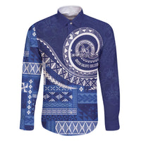 Queen Salote College 100th Anniversary Family Matching Long Sleeve Bodycon Dress and Hawaiian Shirt QSC Royal Girls - Polynesian Pride