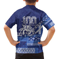 Queen Salote College 100th Anniversary Family Matching Off Shoulder Short Dress and Hawaiian Shirt QSC Royal Girls - Polynesian Pride