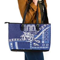 Queen Salote College 100th Anniversary Leather Tote Bag QSC Royal Girls - Polynesian Pride