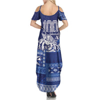 Queen Salote College 100th Anniversary Summer Maxi Dress QSC Royal Girls - Polynesian Pride
