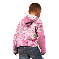 Personalised Hawaii Wahine Kid Hoodie Women's Day Maui Lokelani Roses LT7 - Polynesian Pride