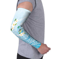 Guam Fishhook Mix Guasali Flowers Arm Sleeves Dreaming Turquoise