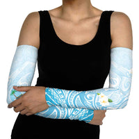 Guam Fishhook Mix Guasali Flowers Arm Sleeves Dreaming Turquoise