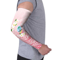 Guam Fishhook Mix Guasali Flowers Arm Sleeves Dreaming Coral LT7 - Polynesian Pride