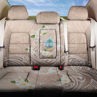 Guam Fishhook Mix Guasali Flowers Back Car Seat Cover Dreaming Hazel LT7 One Size Beige - Polynesian Pride