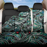 Maori Matariki - Manaia Back Car Seat Cover Emerald Paua Shell LT7 One Size Green - Polynesian Pride