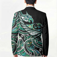 Maori Matariki - Manaia Blazer Emerald Paua Shell