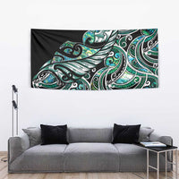 Maori Matariki - Manaia Tapestry Emerald Paua Shell
