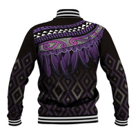 Aotearoa Maori Ngati Porou Iwi Baseball Jacket Korowai Tukutuku Kaokao Motifs