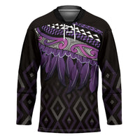 Aotearoa Maori Ngati Porou Iwi Hockey Jersey Korowai Tukutuku Kaokao Motifs