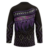 Aotearoa Maori Ngati Porou Iwi Hockey Jersey Korowai Tukutuku Kaokao Motifs