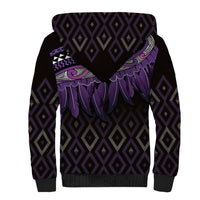 Aotearoa Maori Ngati Porou Iwi Sherpa Hoodie Korowai Tukutuku Kaokao Motifs