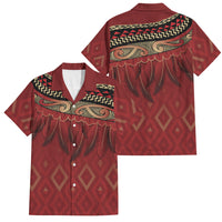 Aotearoa Maori Waikato Tainui Iwi Family Matching Summer Maxi Dress and Hawaiian Shirt Korowai Tukutuku Kaokao Motifs