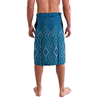 Aotearoa Maori Ngati Kahungunu Iwi Paua Blue Lavalava Korowai Tukutuku Kaokao Motifs