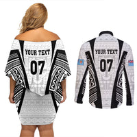 personalised-fiji-rugby-couples-matching-off-shoulder-short-dress-and-long-sleeve-button-shirts-2023-world-cup-history-makers-white-ver