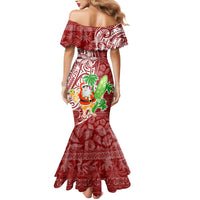 Hawaii Christmas Mele Kalikimaka Family Matching Mermaid Dress and Hawaiian Shirt Santa Claus LT7 - Polynesian Pride