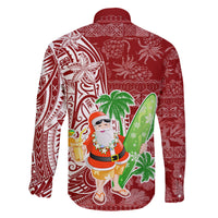 Hawaii Christmas Mele Kalikimaka Family Matching Puletasi Dress and Hawaiian Shirt Santa Claus LT7 - Polynesian Pride