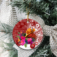 Papua New Guinea Christmas Ceramic Ornament Bird-of-Paradise Special LT7 - Polynesian Pride
