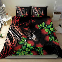 Aloha Hawaii Manta Rays Bedding Set Red Ohia Lehua