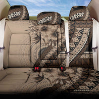 Bula Fiji Back Car Seat Cover Mocha Brown Kaivity Masi Tapa